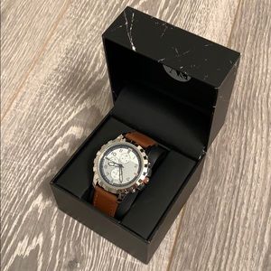 A&I Brown and Silver Men’s Watch